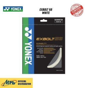 SENAR BADMINTON YONEX EXBOLT 68 WHITE