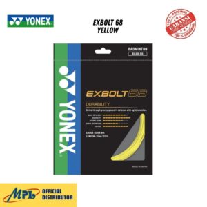 SENAR BADMINTON YONEX EXBOLT 68 YELLOW