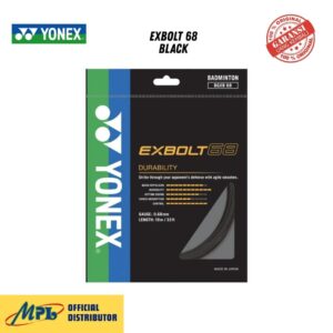 SENAR BADMINTON YONEX EXBOLT 68 BLACK
