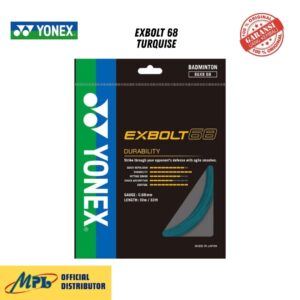 SENAR BADMINTON YONEX EXBOLT 68 TURQUISE