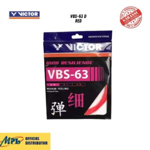 SENAR BADMINTON VICTOR VBS-63 D RED