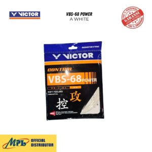 SENAR BADMINTON VICTOR VBS-68 POWER/CONTROL A WHT