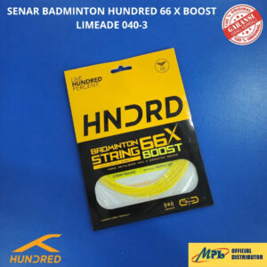 SENAR BADMINTON HUNDRED 66X BOOST HBAA-2M040-3 LIMEADE