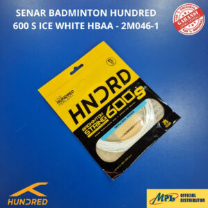 SENAR BADMINTON HUNDRED 600 S ICE WHITE HBAA-2M046-1