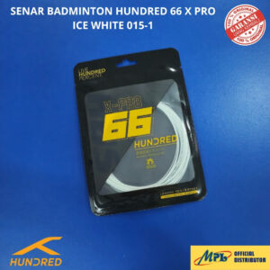 SENAR BADMINTON HUNDRED 66 X-PRO ICE WHITE 015-1