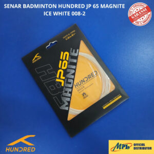 SENAR BADMINTON HUNDRED JP 65 MAGNITE ICE WHITE 008-2