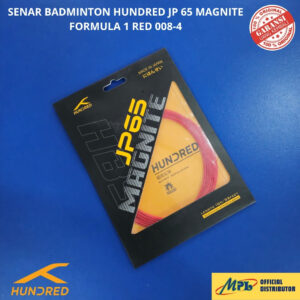 SENAR BADMINTON HUNDRED JP 65 MAGNITE FORMULA 1 RED 008-4