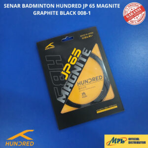 SENAR BADMINTON HUNDRED JP 65 MAGNITE GRAPHITE BLACK 008-1