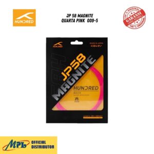 SENAR BADMINTON HUNDRED JP 58 MAGNITE QUARTA PINK 009-5