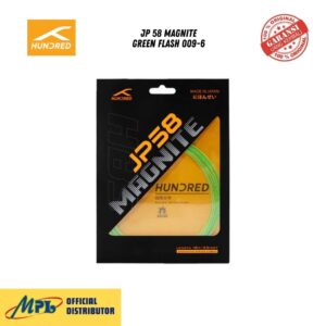 SENAR BADMINTON HUNDRED JP 58 MAGNITE GREEN FLASH 009-6