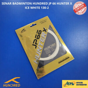 SENAR BADMINTON HUNDRED JP 66 HUNTER X 4M130-2 ICE WHITE