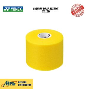 GRIP BADMINTON YONEX CUSHION WRAP AC381YX YELLOW