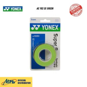 GRIP BADMINTON YONEX WET SUPER GRAP AC 102 EX GREEN