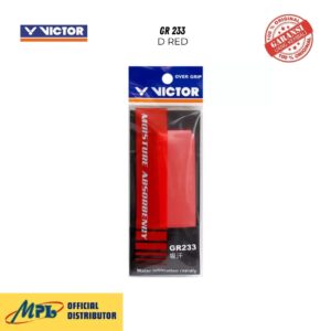 GRIP BADMINTON VICTOR GR 233 D RED