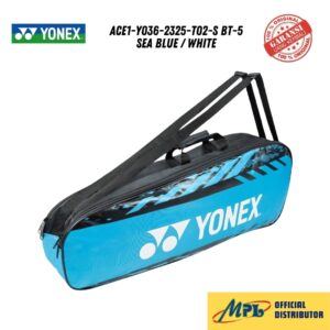 TAS BADMINTON YONEX ACE1-Y036-2325-T02-S BT-5 SEA BLUE / WHITE