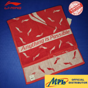 SPORT TOWEL LI-NING AMJM/AMJJ 034-2 RED/WHITE