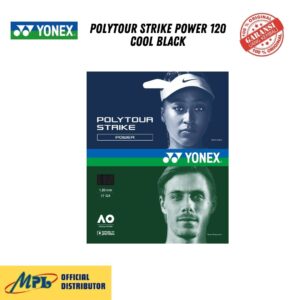SENAR TENNIS YONEX POLYTOUR STRIKE POWER 120 COOL BLACK