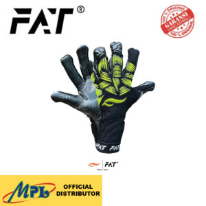 SARUNG TANGAN KEEPER FAT VENOM ALTUS VERTO GECKO NEGATIVE CUT BLACK/LIME