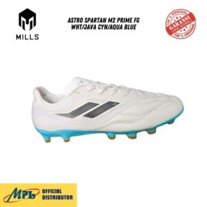 SEPATU BOLA MILLS ASTRO SPARTAN M2 PRIME FG WHT/JAVA CYN/AQUA BLUE 9308301