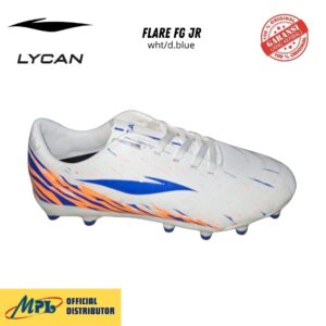 SEPATU BOLA LYCAN FLARE FG JR WHT/D.BLUE 01010663