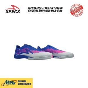SEPATU FUTSAL SPECS ACCELARATOR ALPHA FURY PRO IN PRINCESS BLUE/ARCTIC ICE/K.PINK 1020412