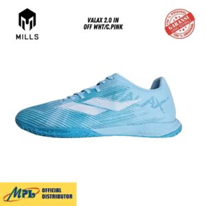 SEPATU FUTSAL MILLS VALAX 2.0 IN AQUA BLUE/JAVA CYN 9408903