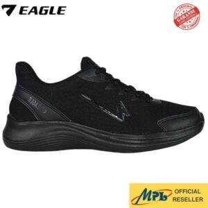 SEPATU RUNNING EAGLE ATLAS HITAM/HITAM ( 45-48 )