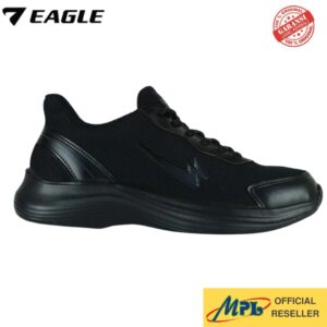 SEPATU RUNNING EAGLE ALASKA BLACK/BLACK (37-44)