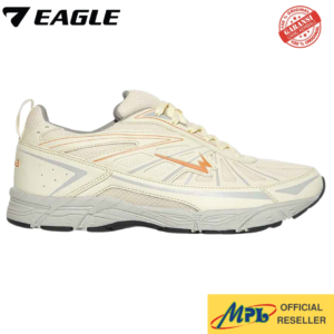SEPATU RUNNING EAGLE VIBE CREAM/ABU MUDA