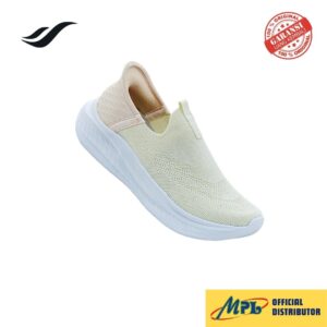 SEPATU RUNNING DESLE GRESYA CREAM/PEACH