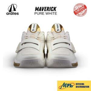 SEPATU BASKET ARDILLES MAVERICK PURE WHITE