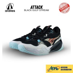 SEPATU BASKET ARDILLES ATTACK BLACK GULF STREAM