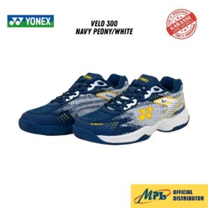 SEPATU BADMINTON YONEX VELO 300 NAVY PEONY/WHITE