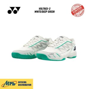 SEPATU BADMINTON YONEX VOLTREX-2 WHITE/DEEP GREEN