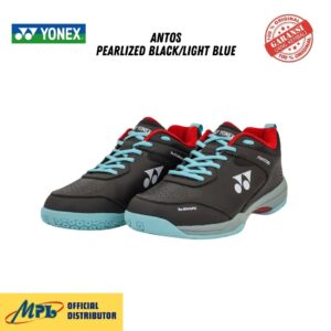 SEPATU BADMINTON YONEX ANTOS PEARLIZED BLACK/LIGHT BLUE