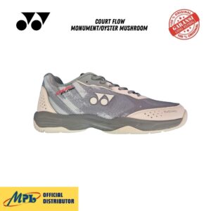 SEPATU BADMINTON YONEX COURT FLOW MONUMENT/OYSTER MUSHROOM