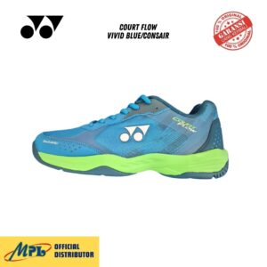 SEPATU BADMINTON YONEX COURT FLOW VIVID BLUE/CONSAIR