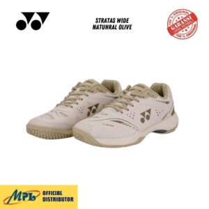 SEPATU BADMINTON YONEX STRATAS WIDE NATUHRAL OLIVE