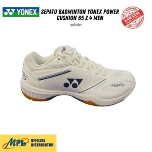 SEPATU BADMINTON YONEX POWER CUSHION 65 Z 4 MEN WHITE