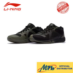 SEPATU BADMINTON LI-NING ENERGY 20 BLK/OLIVE AYTS 083-6