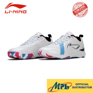 SEPATU BADMINTON LI-NING AERO LITE WHT/BLK/BLUE/RED 031-1