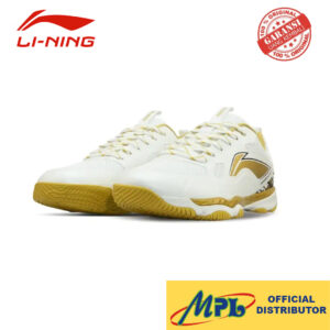 SEPATU BADMINTON LI-NING RANGER LITE Z3 WHT.GLD/BLK 035-2
