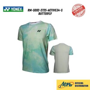 T-SHIRT TANGAN PENDEK YONEX RM-S092-2725-ACTIVE34-S BUTTERFLY