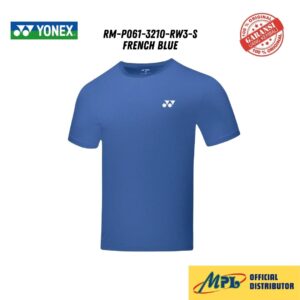 T-SHIRT TANGAN PENDEK YONEX RM-P061-3210-RW3-S FRENCH BLUE