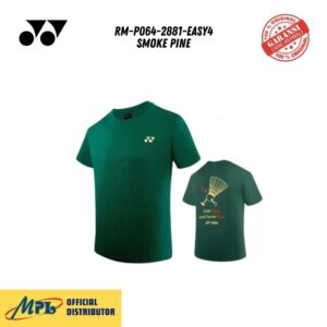 T-SHIRT TANGAN PENDEK YONEX RM-P064-2881-EASY4-S SMOKE PINE