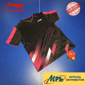 T-SHIRT TANGAN PENDEK LI-NING MENS RN TEE ATSUB33-1 BLK