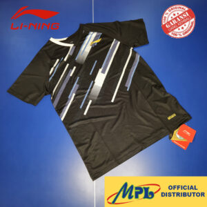 T-SHIRT TANGAN PENDEK LI-NING MENS RN TEE ATSUB35-1 BLK