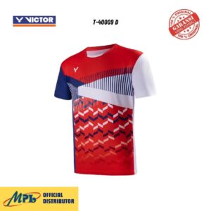 T-SHIRT TANGAN PENDEK VICTOR T-40009 D RED