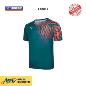 T-SHIRT TANGAN PENDEK VICTOR T-50001 G HIJAU