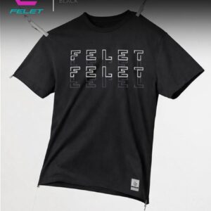T-SHIRT FELET H 77 BLACK